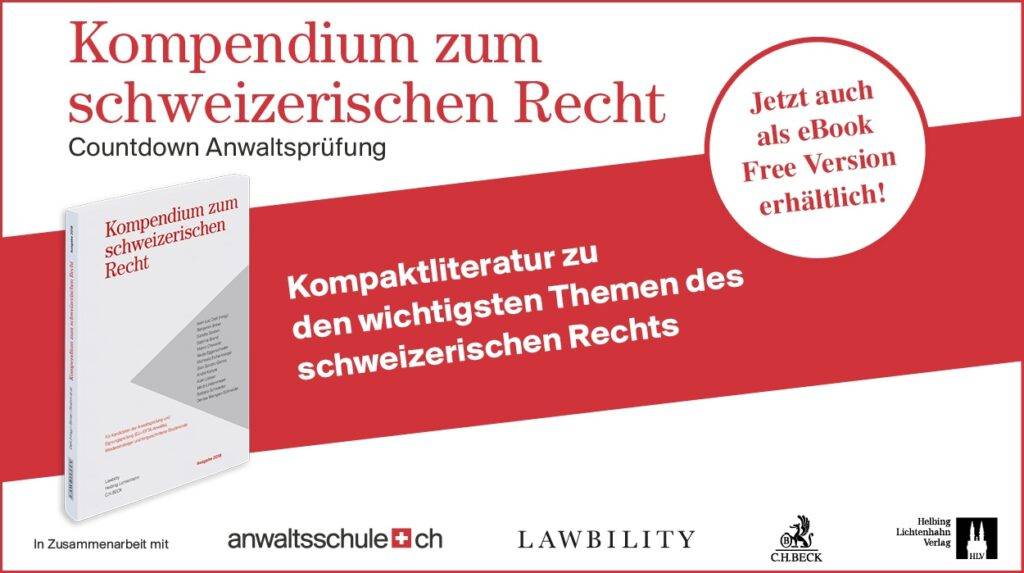 Rechtsatelier - Publikation - Kompendium Schweizerisches Recht